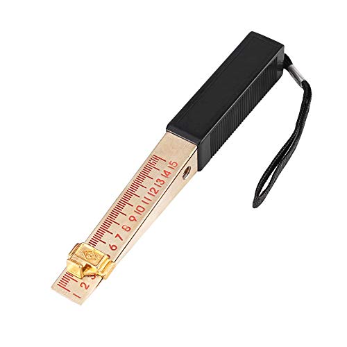 Hilitand 1Pc Wedge Shaped Vernier Feeler Inspection Flatness Measuring Tool for House Engineering (0.2mm)