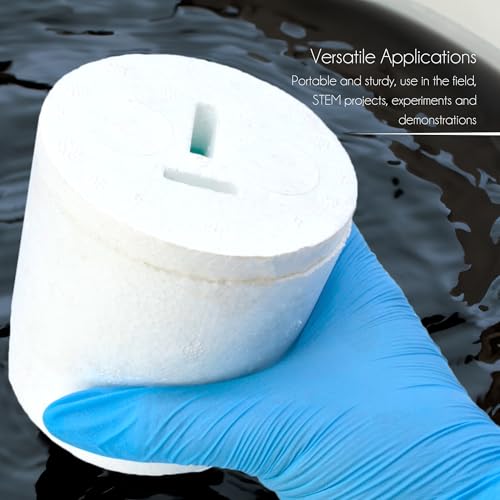 Eisco - Polystyrene Cup Calorimeter with Lid for Simple and Effective Calorimetry - Economical Design for Measuring Heat of Reaction - STEM, Chemistry, and Classroom Use