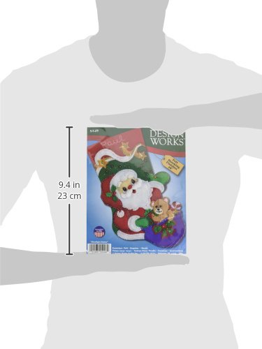 Starlight Santa Felt Stocking Kit
