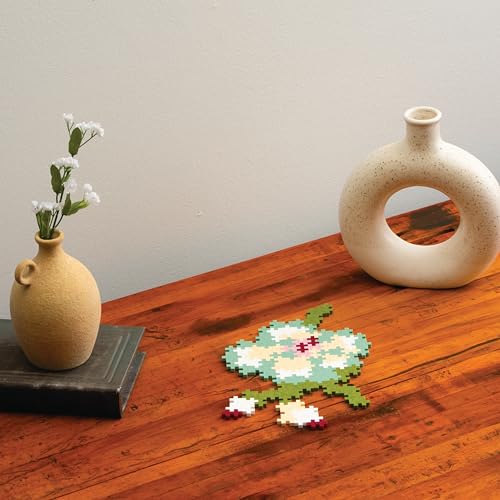 PLUS PLUS Inspired, Van Gogh Almond Blossom - Art Building Set 350 pc - color: Van Gogh, Almond Blossom