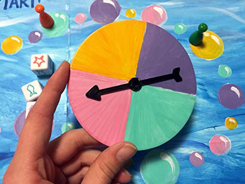 Create Your Own Board Game Kit, DIY Set with Blank Board & Game Pieces - style: Blank Board Game Kit