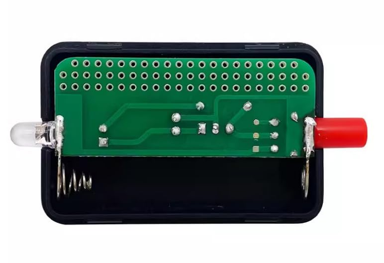 Mini LED Flashlight DIY Soldering Kit, Dual-purpose PCB with Breadboard Area, Electronic Practice Circuit for Beginner STEM Soldering Training & School Electronic Teaching