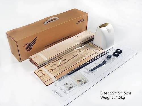Viloga Upgrade Extra330 Airplane Kit - 39" Balsa Wood Model Plane, DIY Flying Model for Adults (KIT Only, No TX&RX & Power System)