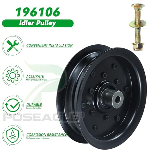 532196106 532197379 Idler Pulley for Husqvarna 54" Z254f RZ5424 - size: 1x196106