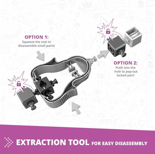 Engino STEAM Labs, How Inertia Works, STEAM Toys for Ages 8+, Building Kit, Learning & Education Toys, Art Activities for Girls & Boys, Play & Learn Science - style: How Inertia works?