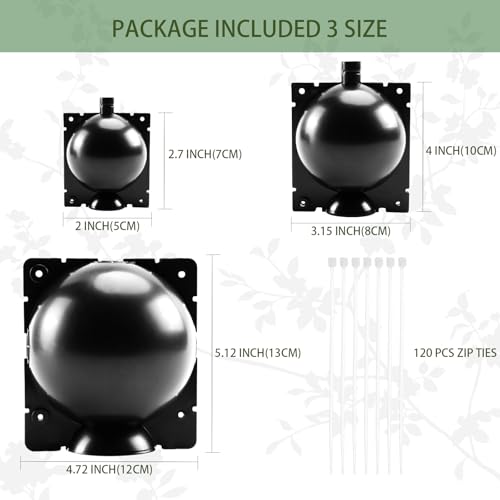 Plant Root Growing Box, 30 Pack, 3 Sizes