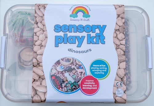 Dinosaur Sensory Bin Kit for Kids - style: Dinosaur Sensory Bin Kit