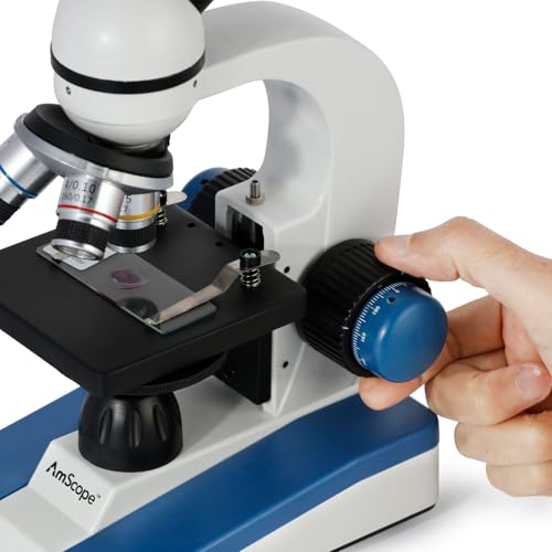 AmScope M150C1000X All-Metal Optical Glass Lenses Cordless LED - size: (Pack of 1), style: Base Microscope