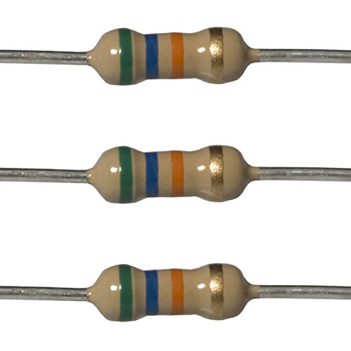 E-Projects 10EP51456K0 56k Ohm Resistors, 1/4 W, 5% (Pack of 10)