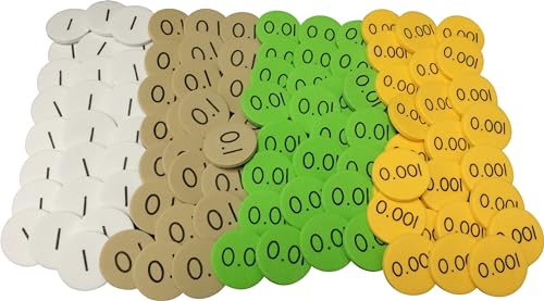 Teacher Created Resources Sensational Math™ Place Value Discs: 4-Value Decimals to Whole Numbers (TCR626635)
