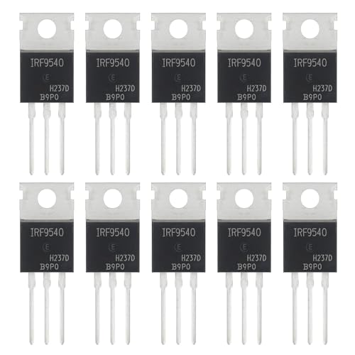 5PCS IRF9540 Power N-Channel MOSFET Transistor 55V 110A TO-220 - color: IRF9540-TO-220-5pcs