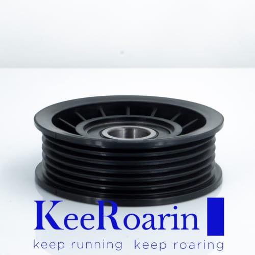 Belt Idler Pulley, 38009 Belt Tensioner Pulley for Select GMC, Dodge, Chevrolet Models as Silverado, Dakota, Savana, etc. 12552360 Automotive Replacement Idler Pulley Kit by KeeRoarin - size: 38009 - Universal