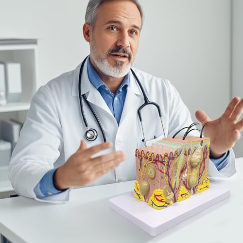Ultrassist Skin Anatomy Model, 35X Teaching Display