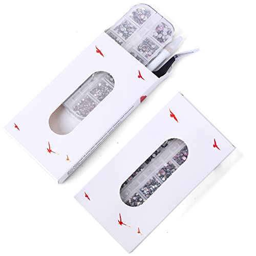 3792pcs Champagne Vitrail Flatback Rhinestones for Bedazzling - color: Champagne Vitrail