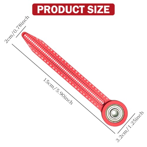 Circle Woodworking Compass Drawing Tool,Large Adjustable Circle Compass Maker Geometry Tool Metal Alloy Scribing Gauge for Carpenter Architect Student Multifunctional Marking Level Ruler