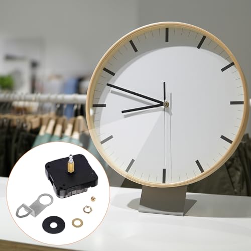 Quartz Clock 12888 Movement Replacement Set, Wall Clocks Mechanism Battery Operated Repair Parts Kit for Wall Clock Without Second Hand Motor Repair Parts - size: Thread length 39/64 inches