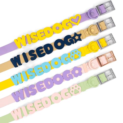 Wisedog Dog Charms for Collar, Pink, 19MM - color: Pink, size: 19mm