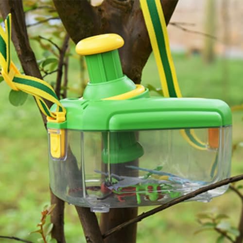 Bug-Catcher for Kids,Kids Bug-Catching Kit Gifts Kids Animal Catcher Kit with Viewer Box Butterflies Net Scissor Clip Tweezer Magnifying Glass Outdoor Nature Exploration Animal Catching Kit 1 Set