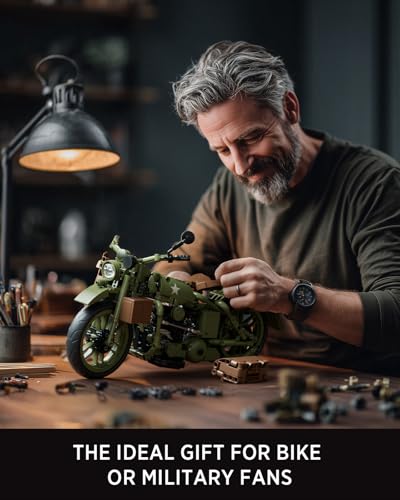 Nifeliz WLA Motorcycle Building Set, NF10333