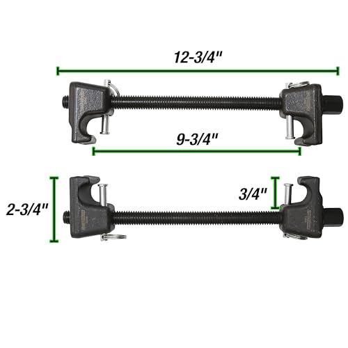 OEMTOOLS MacPherson 10.75 Inch Strut Spring Compressor, Forged Hooks - style: Clamshell
