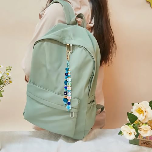 RepaTime DIY Beaded Bag Charm Kit for Women with Keychain Crafts - color: Bead Kit-C