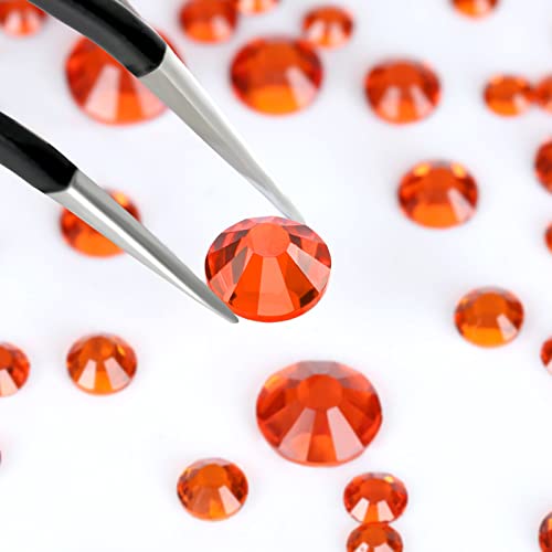 12 Grids 3792pcs Hyacinth Flatback Rhinestones Set for Nail, Art, Crafts, Makeup, Tumblers Glitter Round with Tweezers and Picking Pen(SS6~SS20) - color: Hyacinth