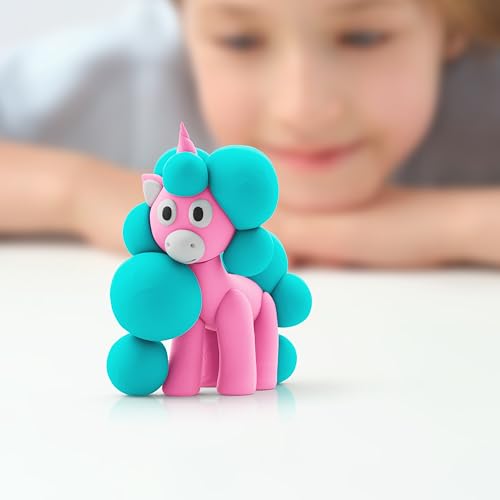 HEY CLAY Modeling Air-Dry Clay Kit for Kids Creative Gift Age 3+ (3 cans) - color: Lighty