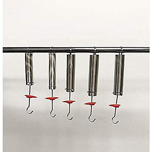 United Scientific Supplies SPGRS5, Hooke's Law Spring Set, 5 Pieces