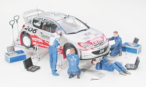 Tamiya 300024266 1: 24 Scale – Set of Rally Mechanics (5)