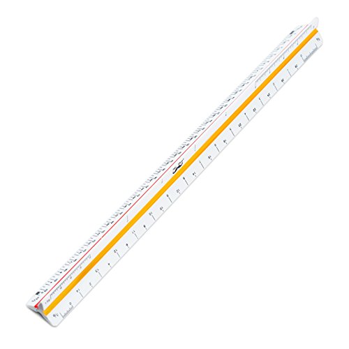 Mr. Pen Architectural Triangular Ruler Set with 12 Inch Triangular Scale