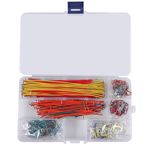 Jumper Wire Kit - 840 Piece Breadboard Jumper Wire Set, 14 Assorted Lengths for Prototyping