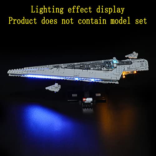 GEAMENT LED Light Kit Compatible with LEGO Executor Super Star Destroyer - for 75356 Model Set (Model Set Not Included)