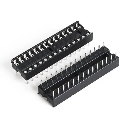 10Pcs IC Socket 18P DIP IC Chip Socket Adaptor 2.54mm Pitch Dual - color: IC-socket-18Pin-10Pcs