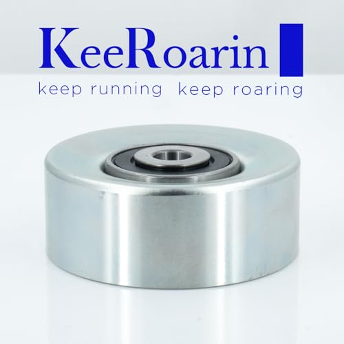 Belt Idler Pulley, 36325 Belt Tensioner Pulley for Select Hyundai, KIA, Genesis as Azera, Sonata, Genesis, Sedona, Borrego, G80, etc Models. Automotive Replacement Idler Pulley Kit by KeeRoarin - size: 36325 - Hyundai