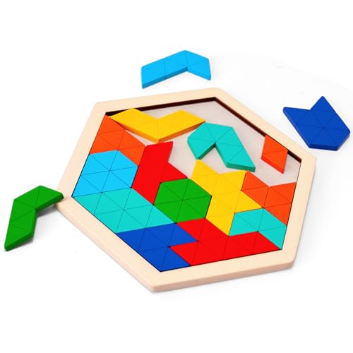 3 Otters Wooden Puzzle, with Guide Book - size: Medium