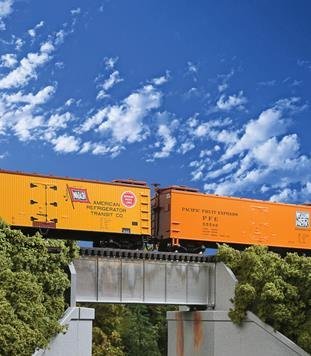 Walthers Cornerstone HO Scale 30' Single Track Railroad Deck Girder Bridge - Kit Train Collectable Train - style: 30' Single-Track Railroad Deck Girder Bridge