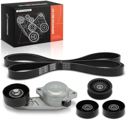 A-Premium Engine Serpentine Belt Drive Kit with Tensioner