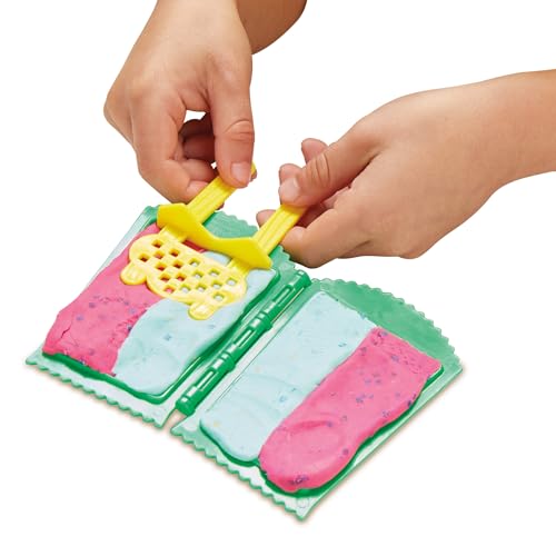 Play Doh Kitchen Creations Ice Cream Party Set with 22 Tools & 6 Colors, 2-Ounce Cans, Back to School Classroom Supplies, Preschool Toys, Ages +3 (Amazon Exclusive)