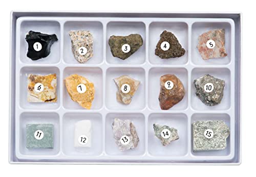 STEM Toy Rock Science Kit Geology Mineral Specimen For Kid Geologists - style: Toy Rock Science Kit