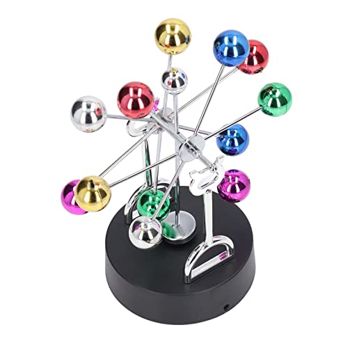 Perpetual Motion Machine Ferris Wheel Balance Desk Toy Electronic Perpetual Motion Desk Toy Home Decoration USB Battery Dual Use Ferris Wheel Balance Toy Tabletop Decorative Ornaments