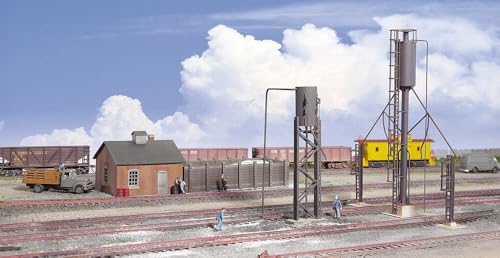 Walthers Cornerstone Series® N Scale Kits Sanding Tower & Drying House, 8, grey - style: Sanding Tower & Drying House