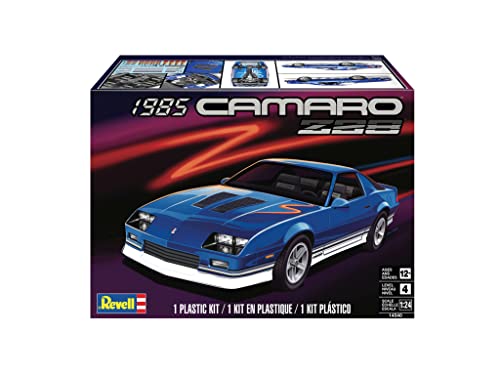 Revell 1985 Chevy Camaro Z28 Plastic Car Model Building Kit - 1:24 Scale