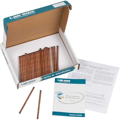 Dendrochronology Tree Ring Dating Classroom Kit for STEM Education – Hands-On Forestry, Environmental Science & Climate Learning Activity for Grades 5-College, 24 Students
