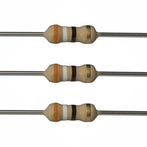 E-Projects 100EP51439R0 39 Ohm Resistors, 1/4 W, 5% (Pack of 100)