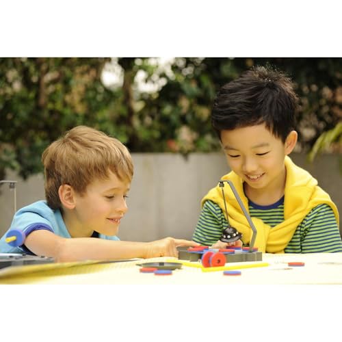 4M KidzLabs Anti Gravity Magnetic Levitation Kit | Make a Pencil Float in Mid Air | Engineer Personal Transportation | Gravity Defying Sculptures | Motion Machine & More | Kids 8+