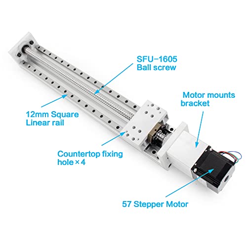 RATTMMOTOR ZBX80 500mm CNC Linear Stage Motion Actuator for CNC - size: 500mm
