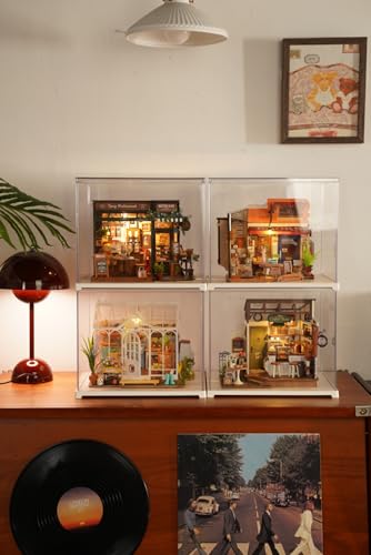 Rowood DIY Miniature Dollhouse Craft Kits for Adults-Tipsy Restaurant - style: Tipsy Restaurant