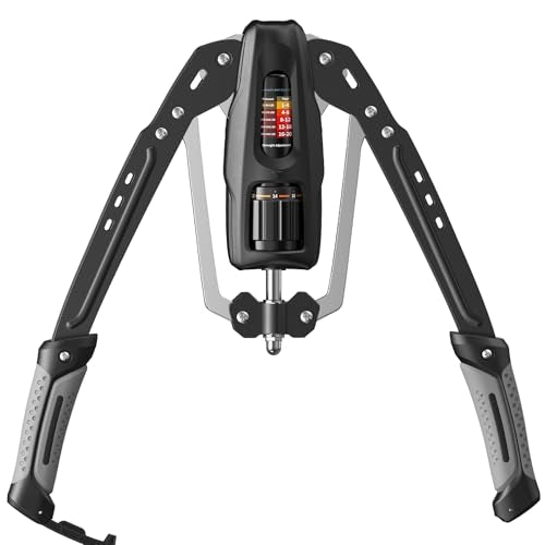 Merach Twister Arm Trainer, 22-440lb Hydraulic Power Forearm Strengthener - color: Grey