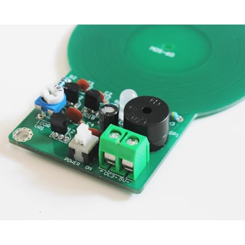 Metal Detector Soldering Practice Kit Soldering Projects Teaching Supplies DC 3V-5V DIY Electronic DIY Kits HUAGZIMO