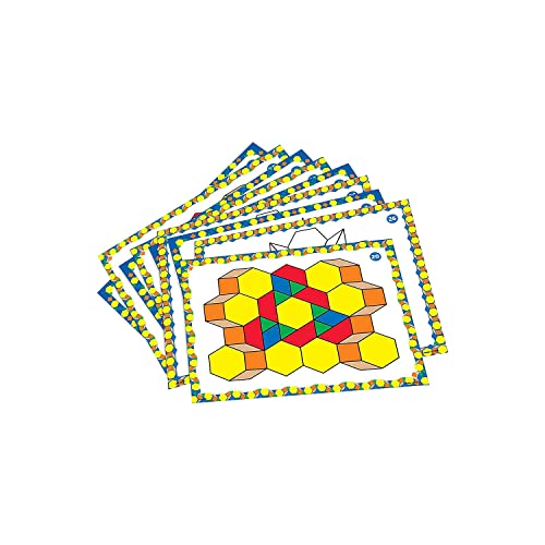 Learning Resources Pattern Block Design Cards